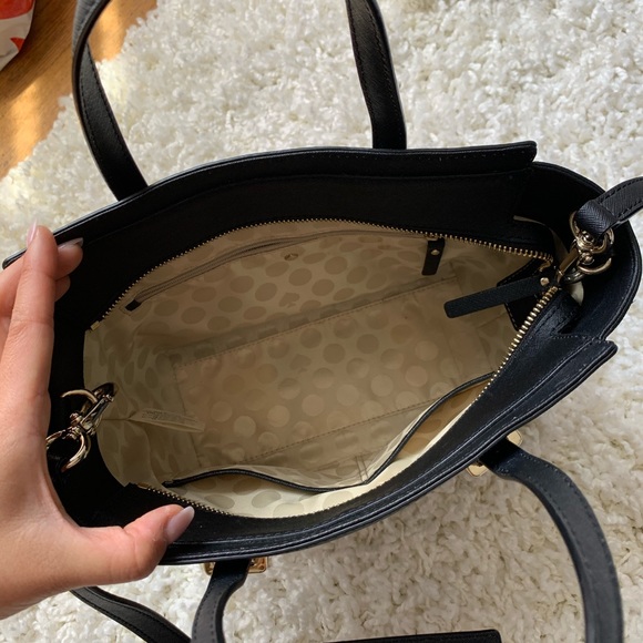 Kate Spade Black Leather Small Cross Body Bag - Picture 3 of 6